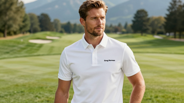 Golf Polo Shirt - Greg Norman Style